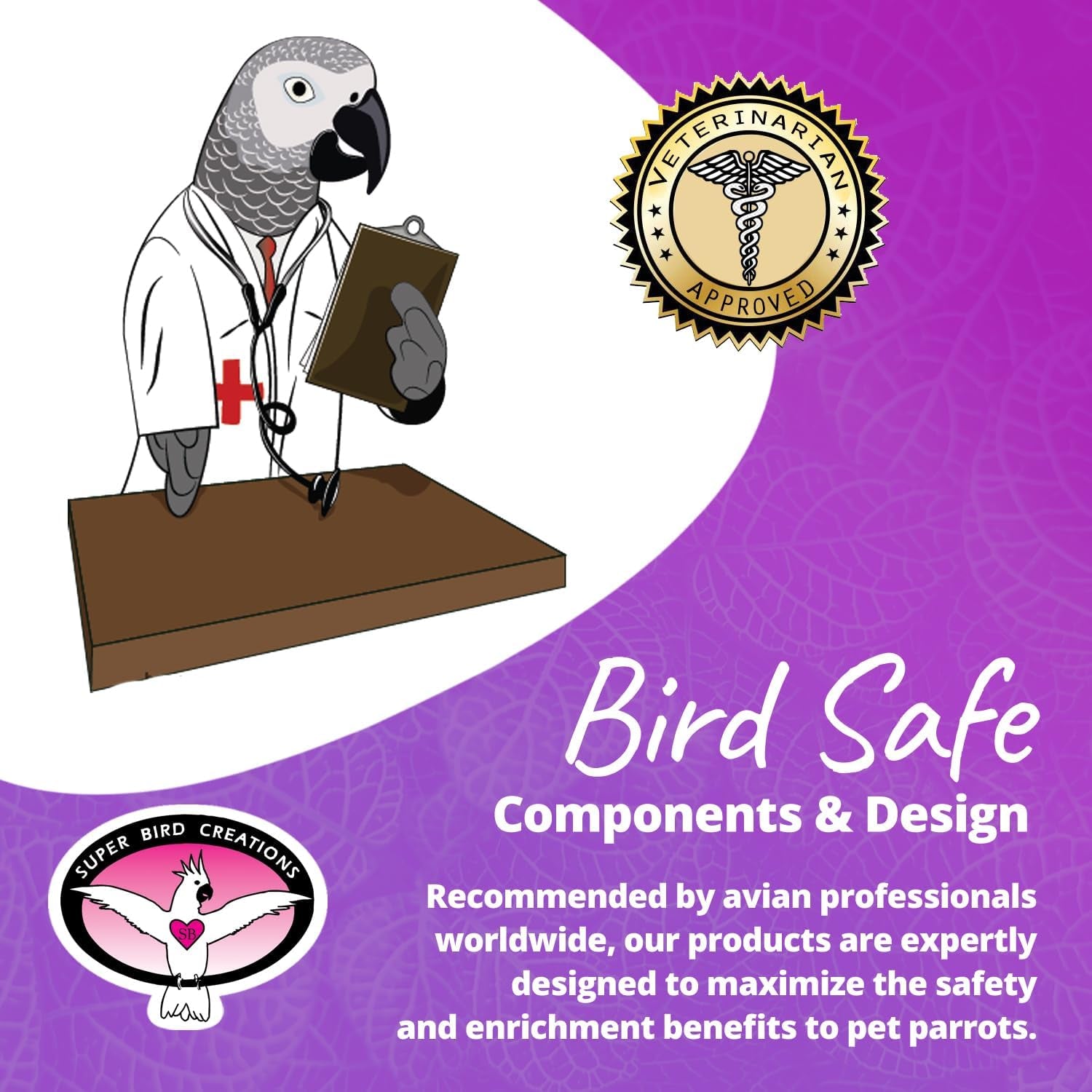Beaker Sneaker Toy for Birds