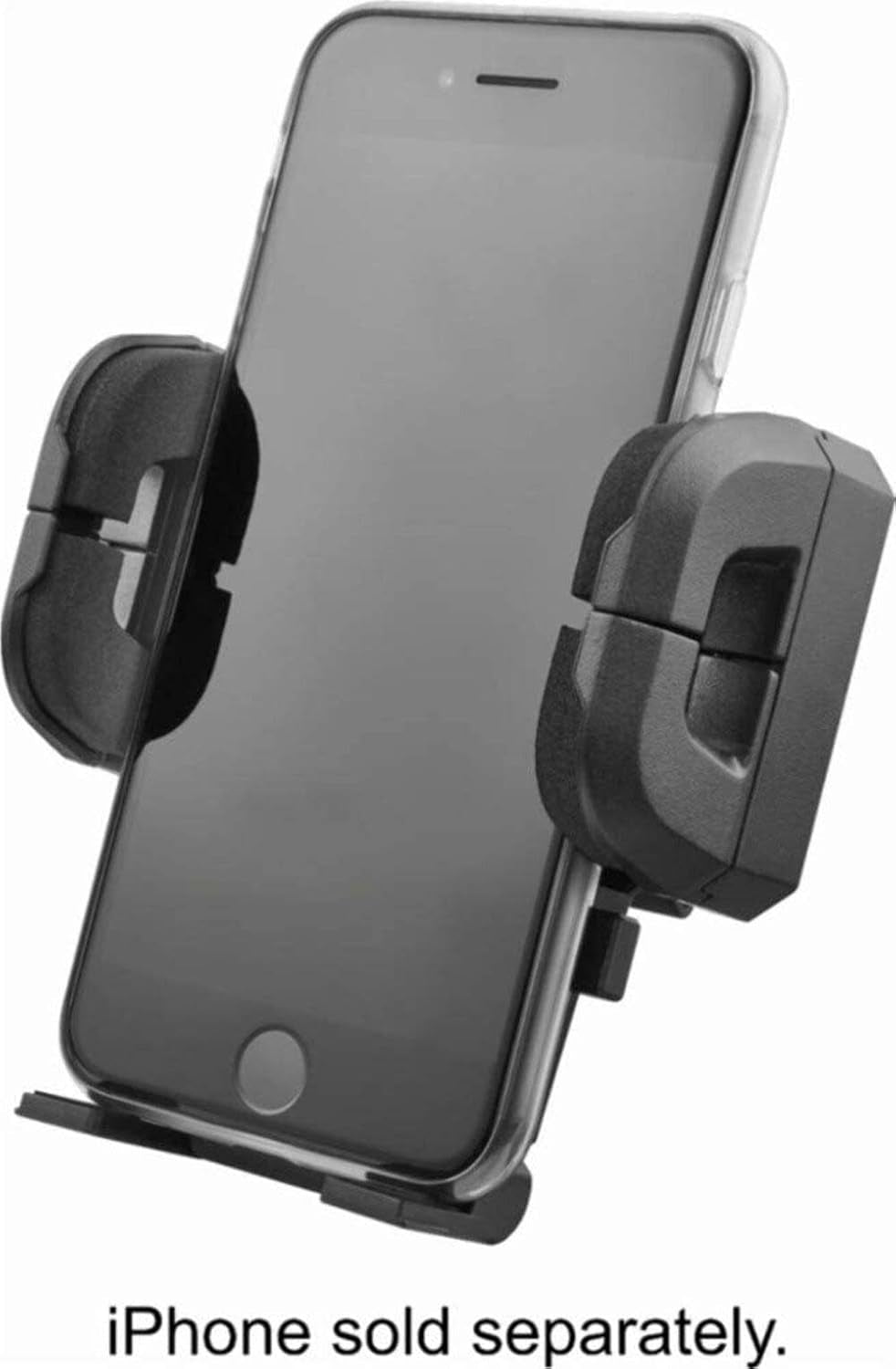 Car Holder for Mobile Phones - Black - Model: NS-MVTM