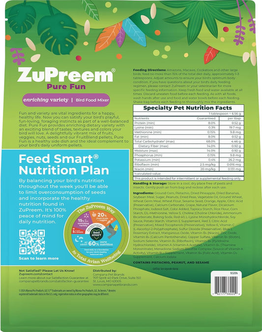 Pure Fun Bird Food for Large Birds by