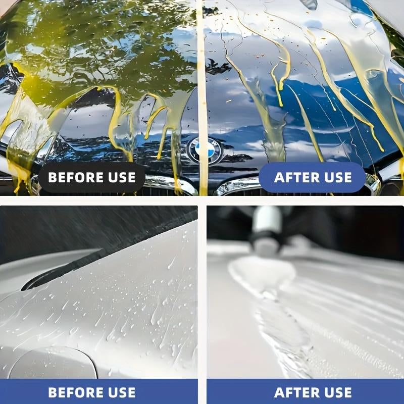 SOPAMI 16.91Oz Quick Acting Automotive Coating Agent Quick Acting Automotive Paint Wax Liquid Cross Film Crystal Coating Spray Brightening Repair Multi-Purpose Paint Regenerator Ceramic Automotive Coating Spray