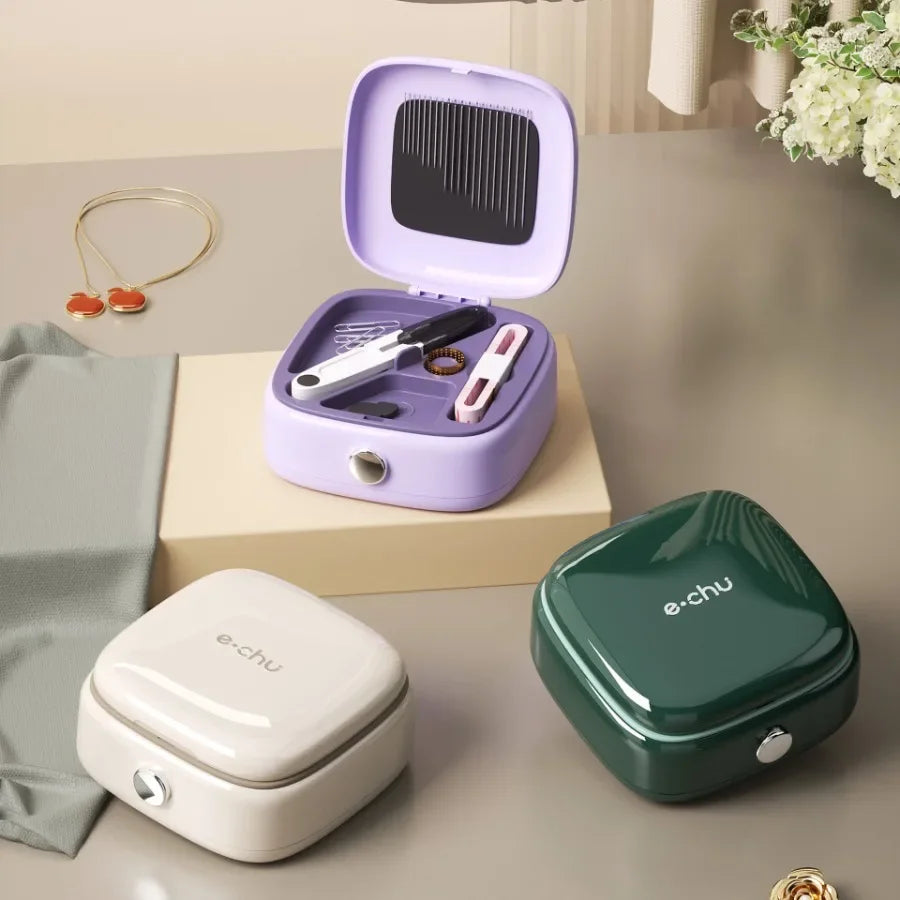 Exquisite Compact Sewing Boxes, Magnetic Needle and Thread Box Household Set,Thread Repair Tool,Handmade Stitch Storage Box