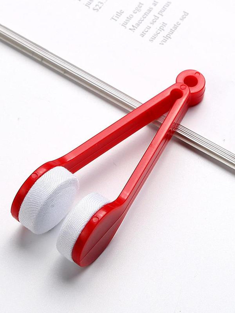 Portable Mini Glasses Cleaner for Sunglasses & Glasses, Multifunctional Soft Double-Sided Glasses Cleaning Tool, Glasses Cleaning Accessories Set for Home & Travel