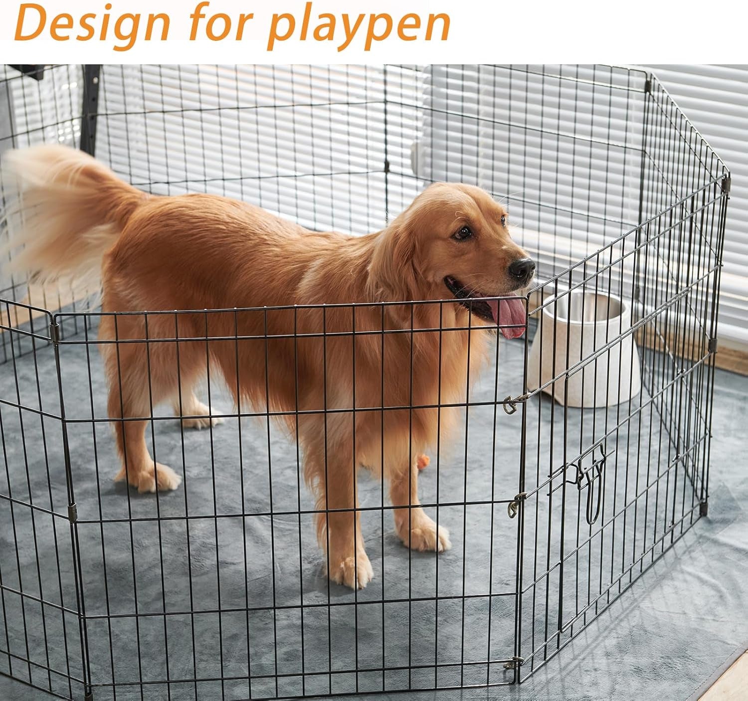 Dog Pee Pad Washable-Extra Large 72"X72" Instant Absorb Training Pads Non-Slip Pet Playpen Mat Waterproof Reusable Floor Mat for Puppy/Senior Dog Whelping Incontinence Housebreaking