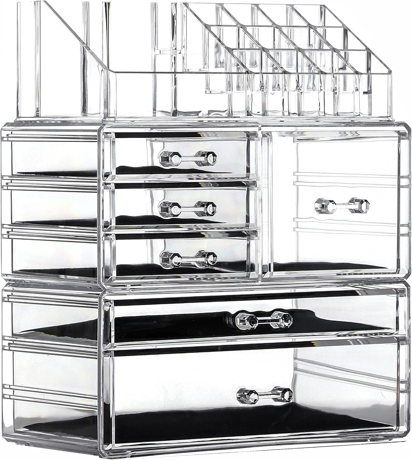Clear Makeup Organizers Box
