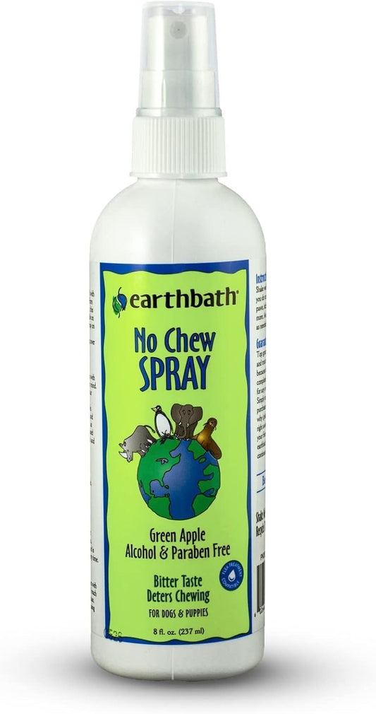 , No Chew Spray for Dogs - a Bitter Apple Spray for Dogs to Stop Chewing, Essential Dog Training & Behavior Aids, Cruelty Free, No Bite Spray for Puppies - 8 Oz (1 Pack)