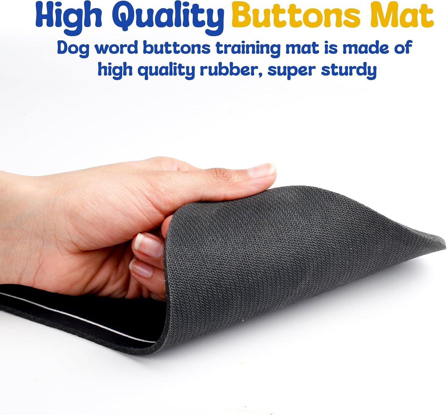 Dog Buttons for Communication (Pack of 6)