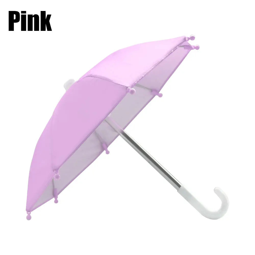 1Pcs New Motorcycle Phone Holder Mini Sunshade Umbrella Bicycle Decoration Accessories Polyester Mobile Motorcycle Accessories