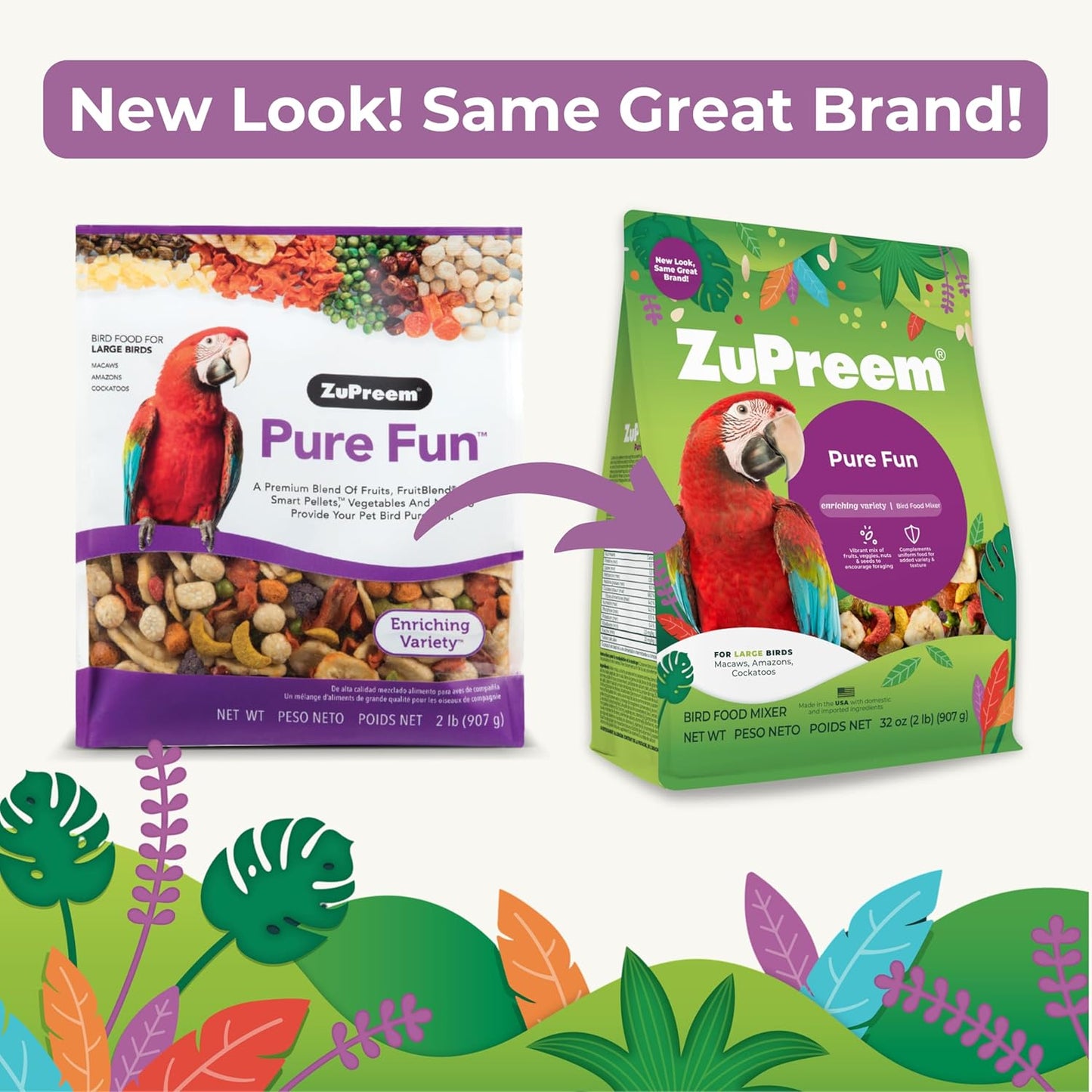 Pure Fun Bird Food for Large Birds by