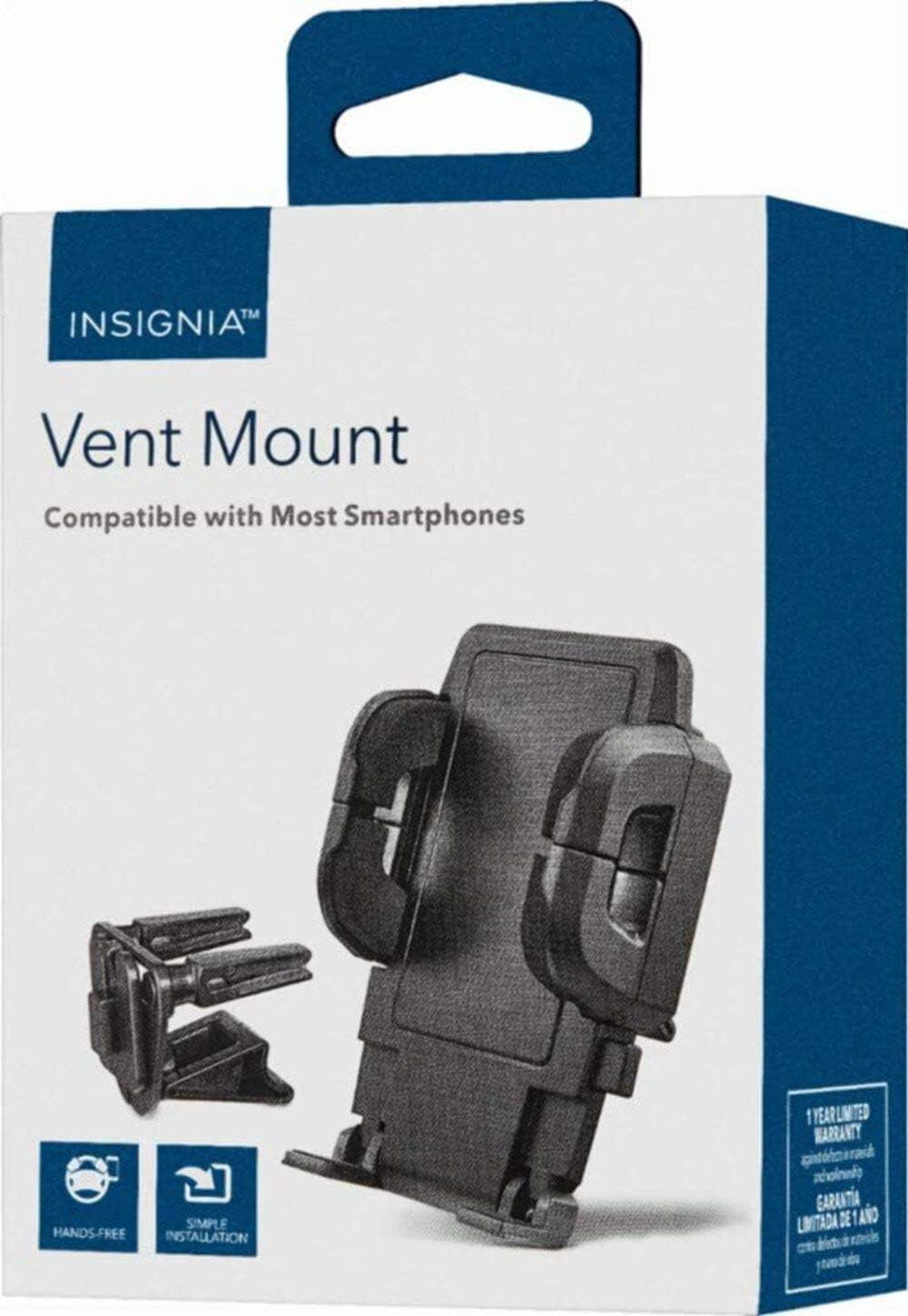 Car Holder for Mobile Phones - Black - Model: NS-MVTM