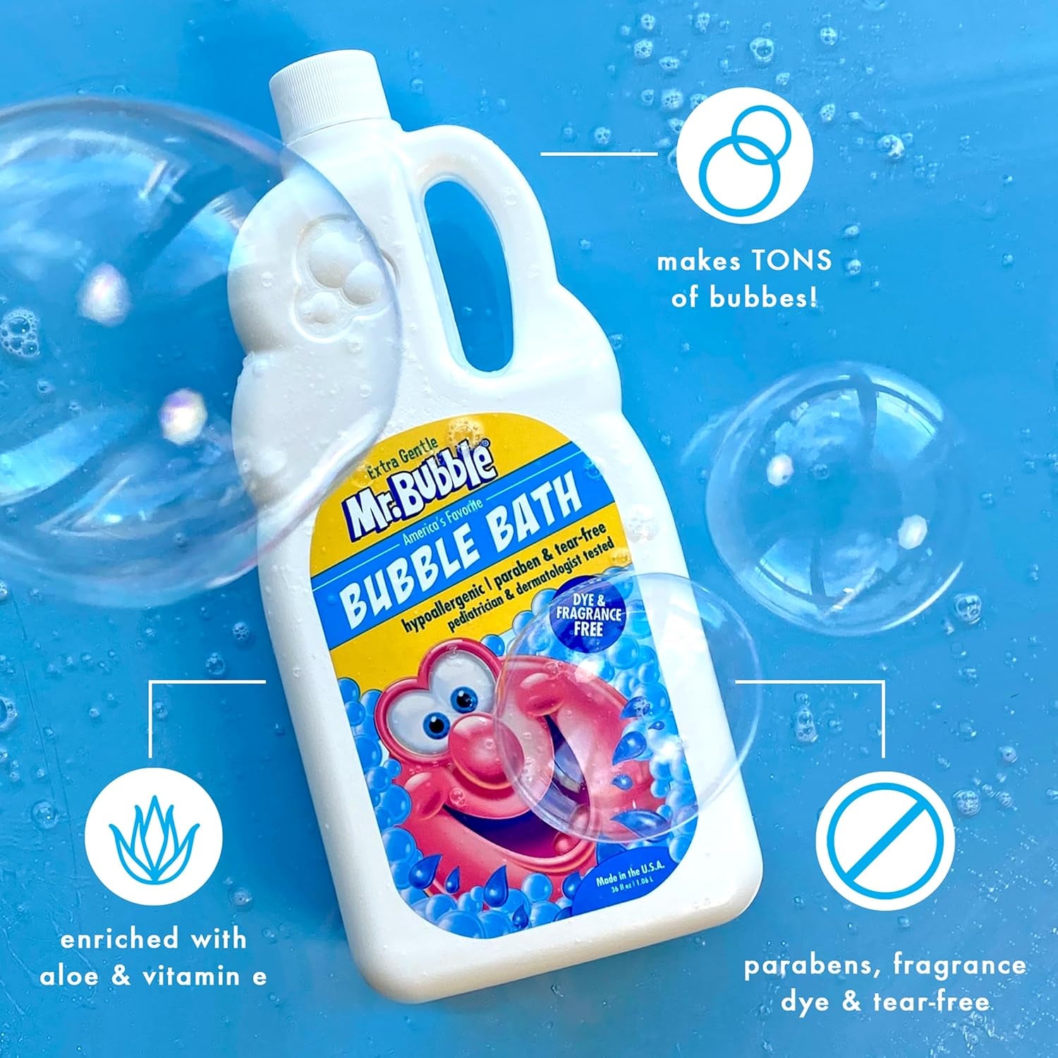 Extra Gentle 36 Fl Oz Bubble Bath (2-Pack) by
