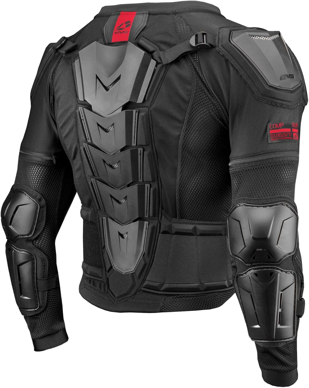 Unisex Adult Off-Road SHIRT, Black/Red, Xx-Large US