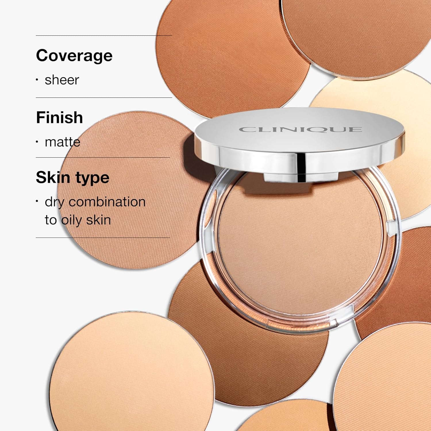 Clinique Stay-Matte Sheer Pressed Face Powder for Oily Skin