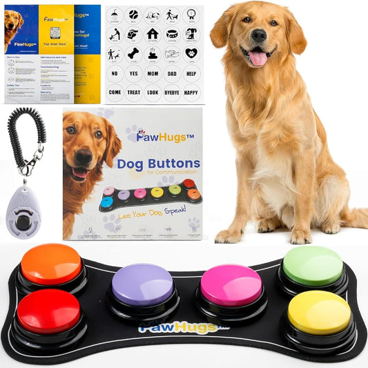Dog Buttons for Communication (Pack of 6)