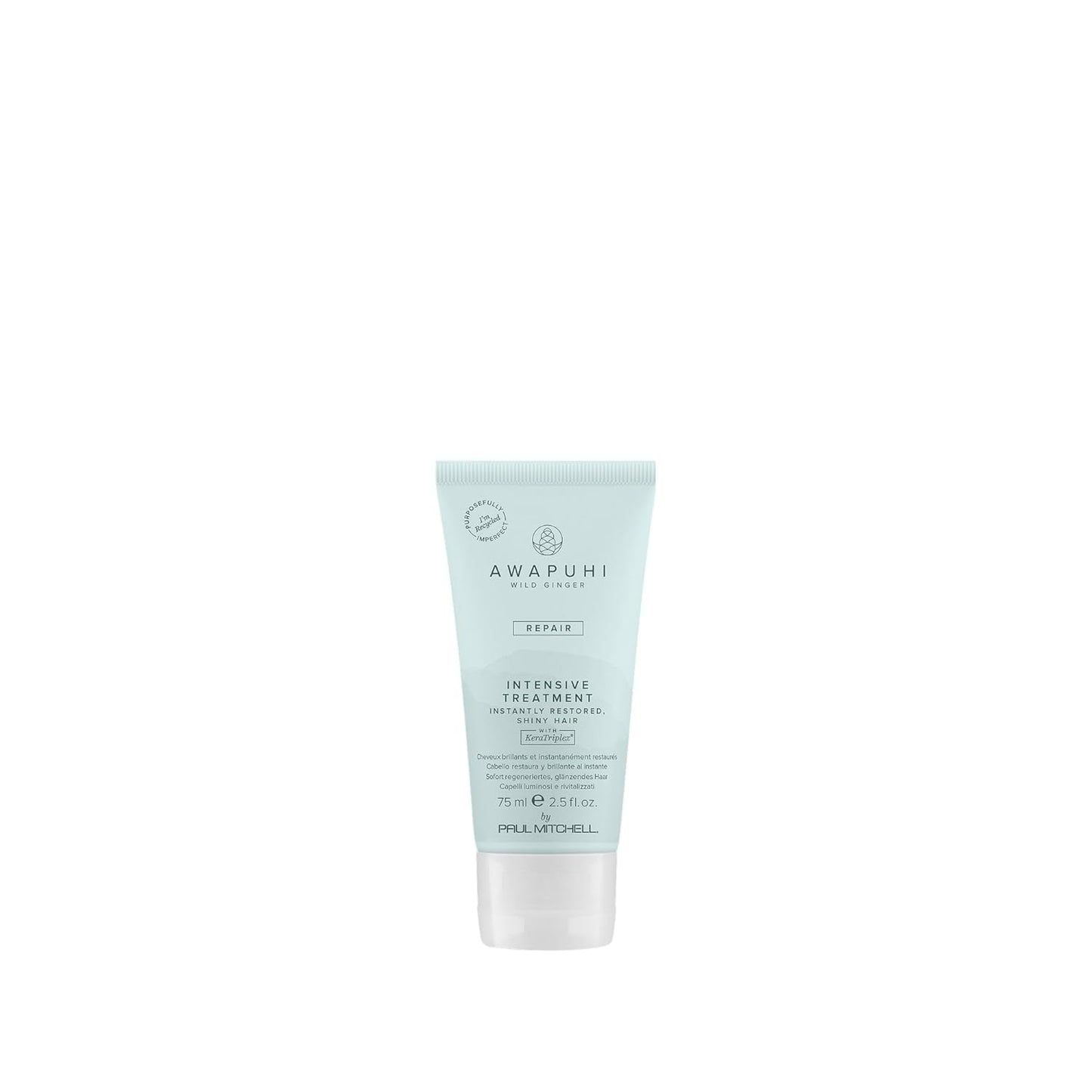 Awapuhi Wild Ginger by Paul Mitchell Intensive Treatment, Rebuilds + Repairs, for Dry, Damaged + Color-Treated Hair
