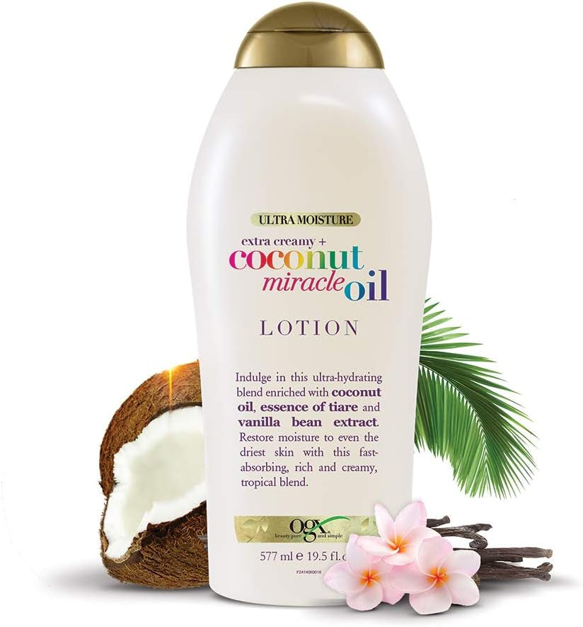 Extra Creamy + Coconut Miracle Oil Ultra Moisture Lotion, 19.5 Ounce