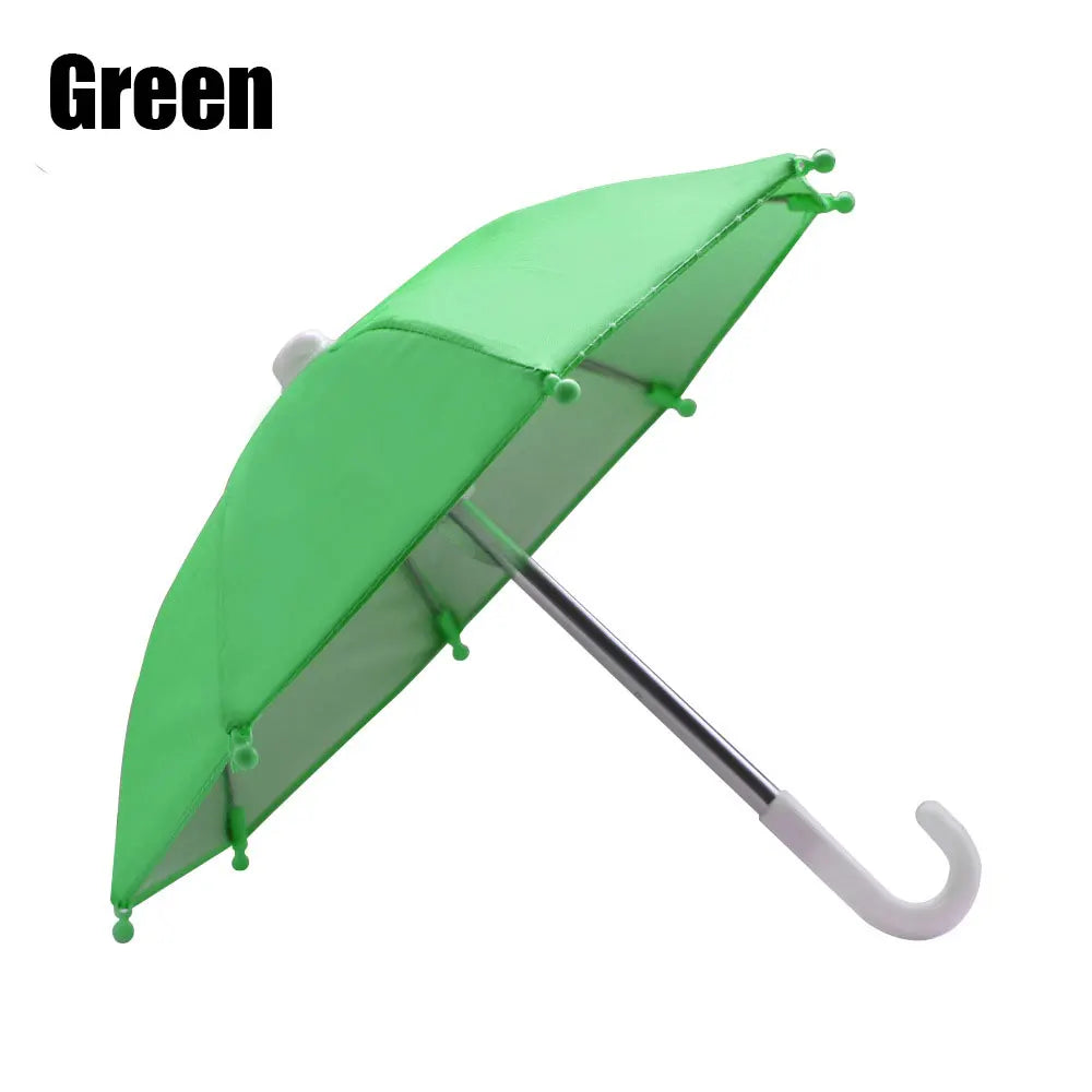 1Pcs New Motorcycle Phone Holder Mini Sunshade Umbrella Bicycle Decoration Accessories Polyester Mobile Motorcycle Accessories
