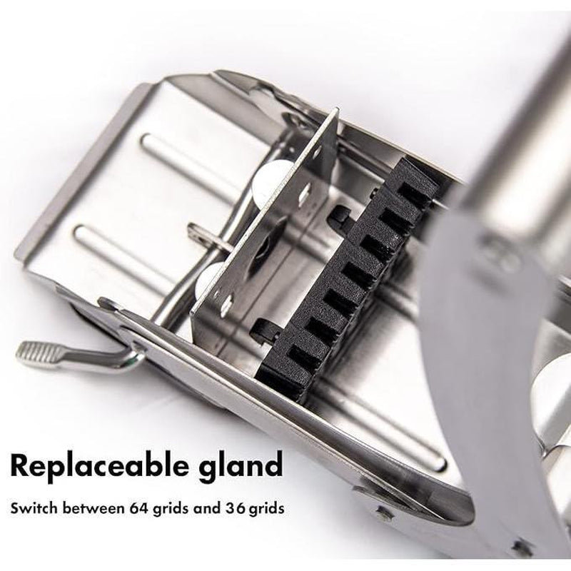 Multifunctional Stainless Steel French Fry Cutter , Vegetable Potato Chopper, Includes 1/2 & 3/8-Inch Blades Ideal for Air Fryer Foods, Carrots, Cucumbers,Onion, Kitchen Utensils, Hot Summer Picks