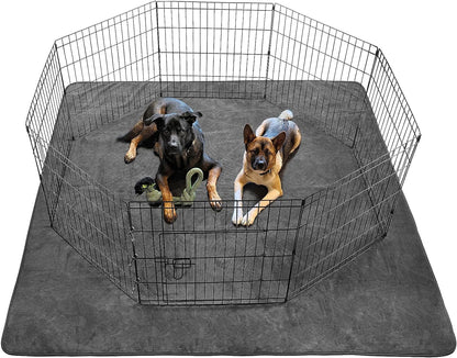 Dog Pee Pad Washable-Extra Large 72"X72" Instant Absorb Training Pads Non-Slip Pet Playpen Mat Waterproof Reusable Floor Mat for Puppy/Senior Dog Whelping Incontinence Housebreaking