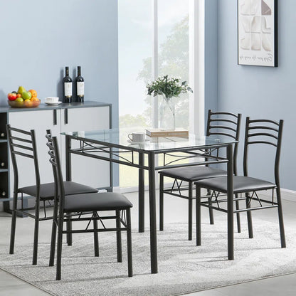 Izen 4 - Person Four Leg Dining Set