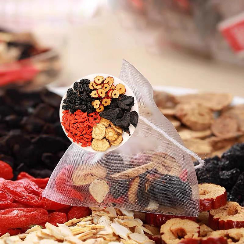 Ginseng Five Treasures Tea Mulberry Goji Berry Triangle Package Red Date Combination Flower Tea Food