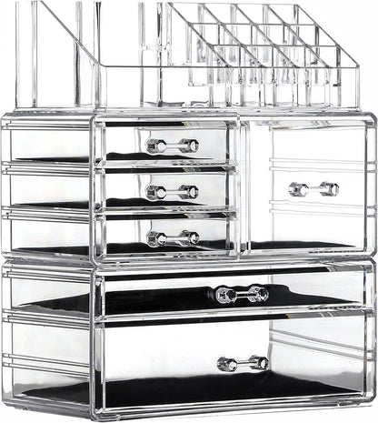 Clear Makeup Organizers Box