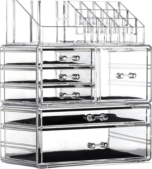 Clear Makeup Organizers Box