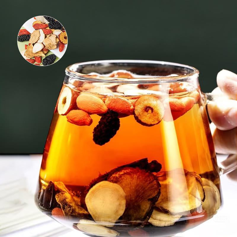 Ginseng Five Treasures Tea Mulberry Goji Berry Triangle Package Red Date Combination Flower Tea Food
