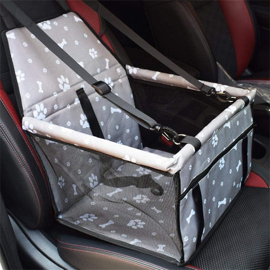 Pet Dog Car Booster Seat Carrier,Portable Foldable Carrier with Seat Belt for Dog Cat up to 30Lbs …