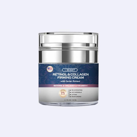 Bogo-Veecent Advanced Neck Firming Cream- 3%Retinol & Hyaluronic Acid - Visiblysmooths Lines, Firms Skin Texture - Age-Defying Moisturizer for Face, Neck &Décolleté - Unisex Formula with Deephydration, 1.7 FL OZ