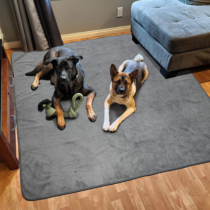 Dog Pee Pad Washable-Extra Large 72"X72" Instant Absorb Training Pads Non-Slip Pet Playpen Mat Waterproof Reusable Floor Mat for Puppy/Senior Dog Whelping Incontinence Housebreaking