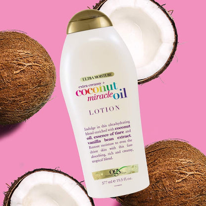 Extra Creamy + Coconut Miracle Oil Ultra Moisture Lotion, 19.5 Ounce